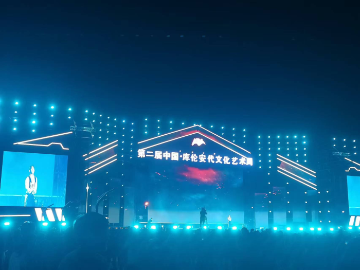 库伦旗供销品牌产品亮相“第二届中国库伦·安代文化艺术周”1