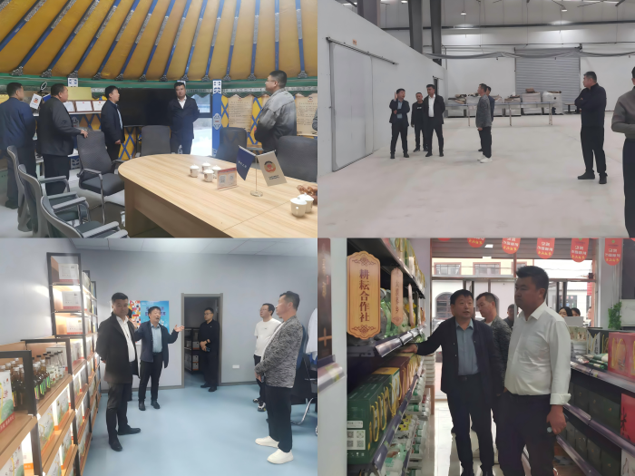 阿拉善盟供销社来通辽市考察调研